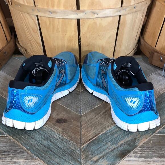 Brooks Glycerin 11 Blue Black Comfort Running Shoes Womens Size 7 B Medium - Picture 8 of 11